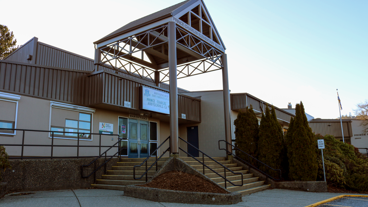 Exterior of Prince Charles Elementary