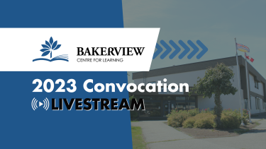 2023 Convocation Graphic 2023 Convocation Graphic for Bakerview Centre for Learning