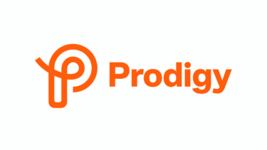 Orange Text, Prodigy Logo