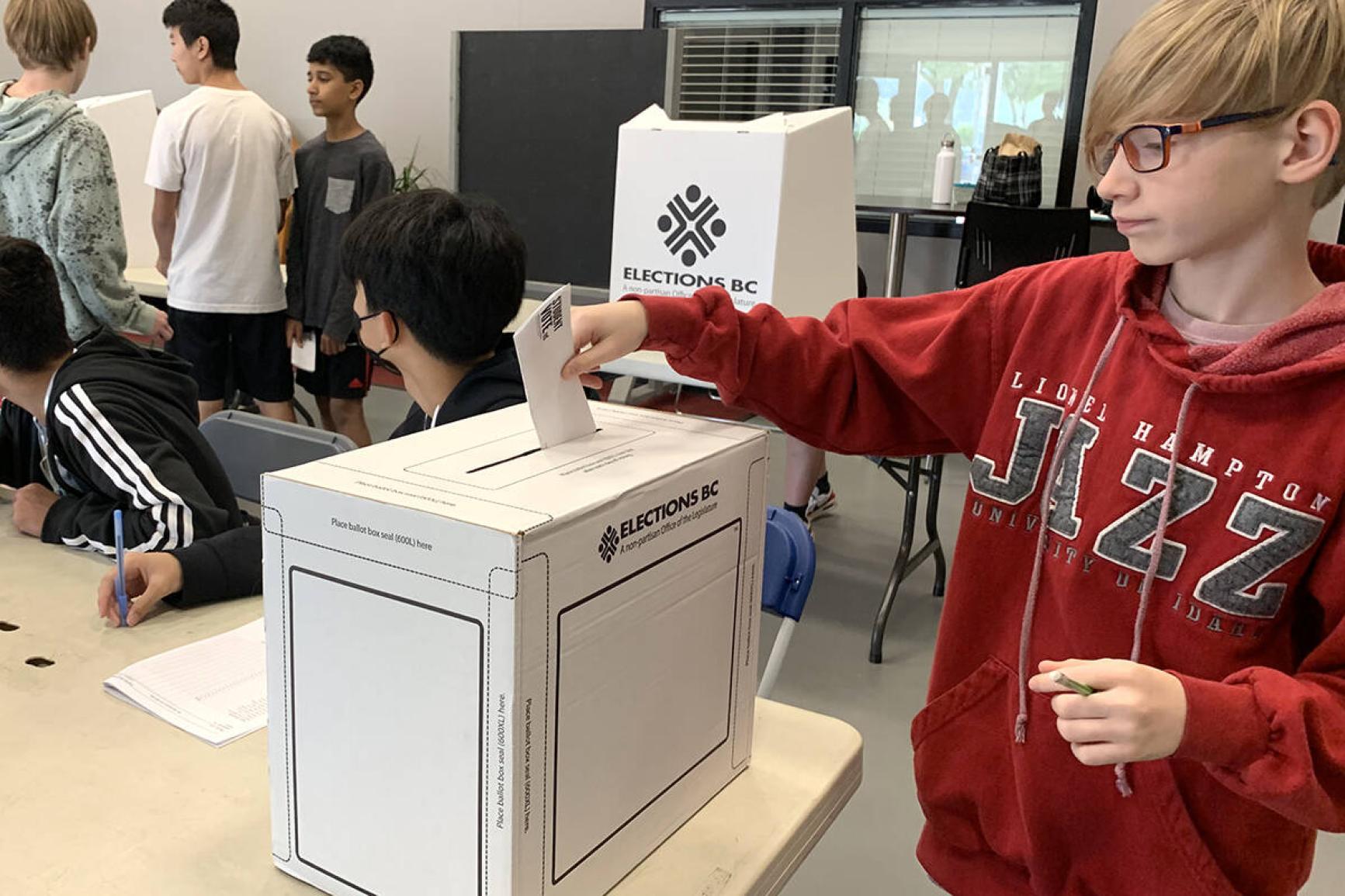 Abbotsford students make their mark on election day Abbotsford School