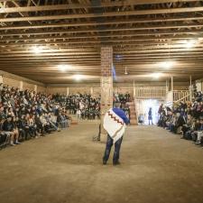 2019 Aboriginal Role Model Honouring at the longhouse