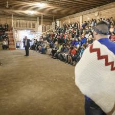 2019 Aboriginal Role Model Honouring at the longhouse