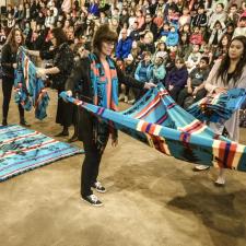 2019 Aboriginal Role Model Honouring at the longhouse