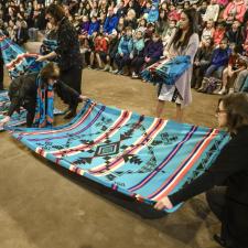 2019 Aboriginal Role Model Honouring at the longhouse