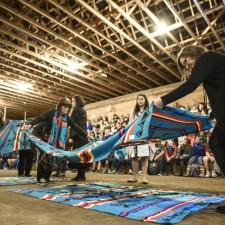 2019 Aboriginal Role Model Honouring at the longhouse