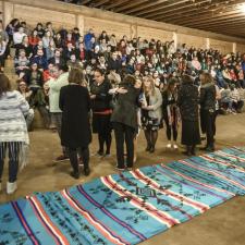 2019 Aboriginal Role Model Honouring at the longhouse