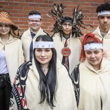 2019 Aboriginal Role Model Honouring at the longhouse