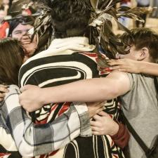 2019 Aboriginal Role Model Honouring at the longhouse