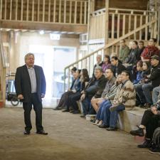 2019 Aboriginal Role Model Honouring at the longhouse