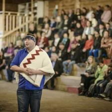 2019 Aboriginal Role Model Honouring at the longhouse