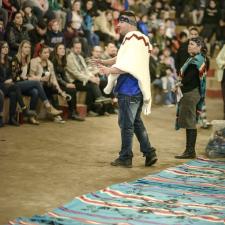 2019 Aboriginal Role Model Honouring at the longhouse