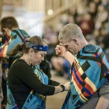 2019 Aboriginal Role Model Honouring at the longhouse