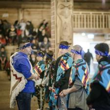 2019 Aboriginal Role Model Honouring at the longhouse