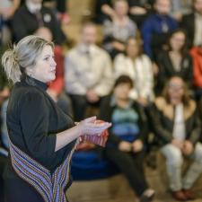 2019 Aboriginal Role Model Honouring at the longhouse