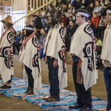 2019 Aboriginal Role Model Honouring at the longhouse