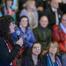 2019 Aboriginal Role Model Honouring at the longhouse