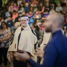 2019 Aboriginal Role Model Honouring at the longhouse